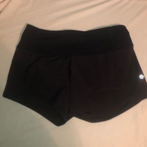 Black Lululemon shorts